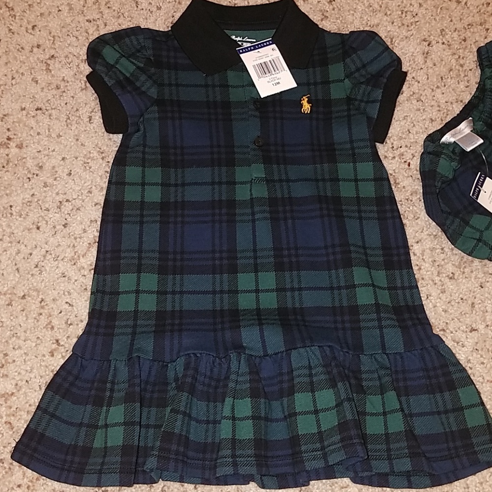 Ralph Lauren dress with diaper cover